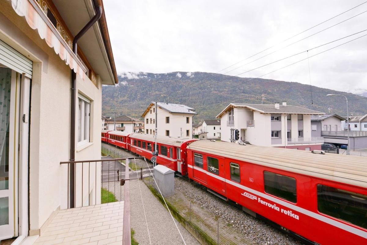 Alp Gruem Apartment - 8 Min Walk To Bernina Express Tirano Esterno foto